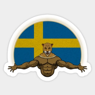 Cheetah Sweden Sticker